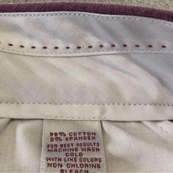 PETER MILLAR Woman's Golf Bermuda Shorts Cotton Classic Maroon - Picture 5 of 6